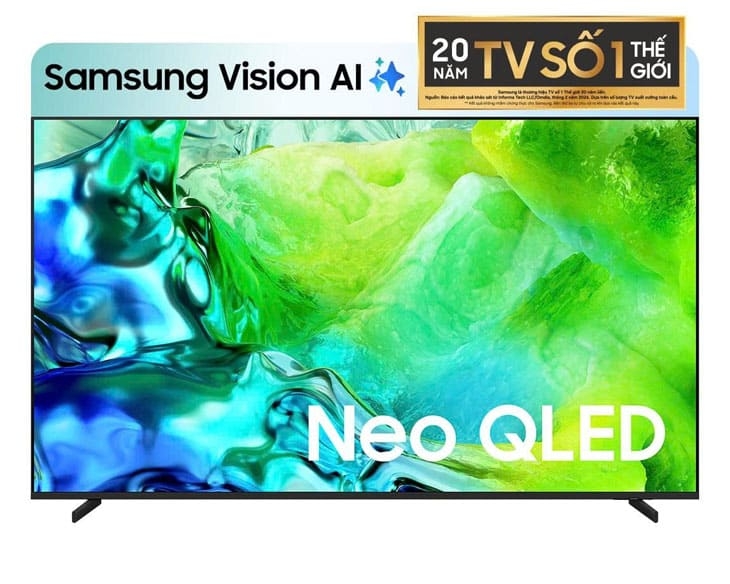 Smart Tivi Neo QLED Samsung AI 4K 75 inch QA75QN80HA