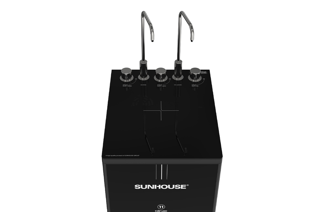 Máy lọc nước nóng +  lạnh - RO UltraPURE Sunhouse 11 lõi SHA76624KL