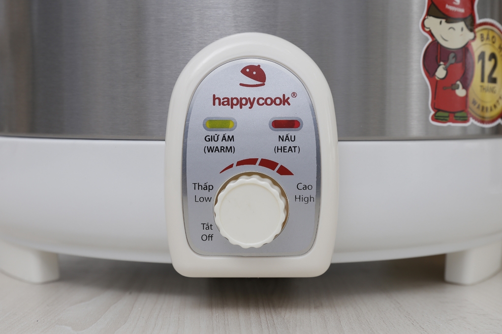 Nồi lẩu điện Happycook HCHP-350ST (3.5 lít)