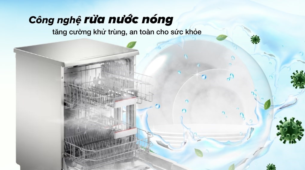 Máy rửa chén độc lập Bosch SMS4IVI01P