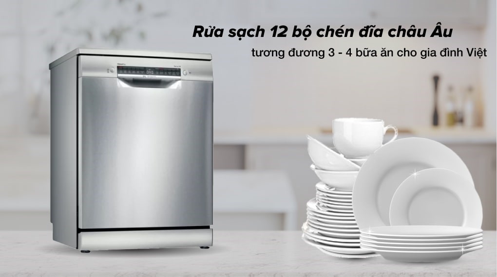 Máy rửa chén độc lập Bosch SMS4IVI01P