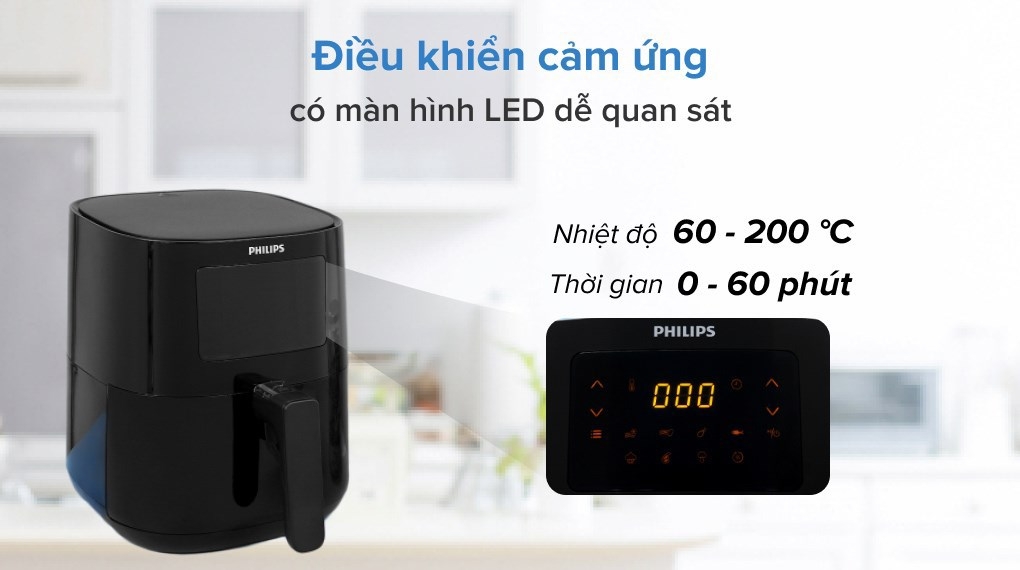 Nồi chiên không dầu Philips 4.1 lít HD9252