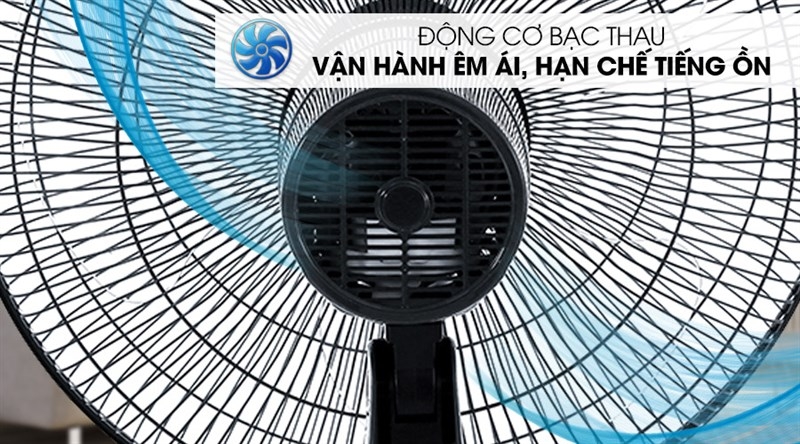 Quạt đứng Sharp 3 cánh PJ-S40RV-DG 50W (Có remote)