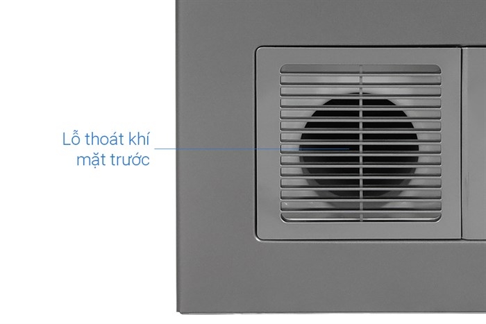Máy sấy quần áo Aqua 8 kg AQH-V800H SS (Sấy thông hơi)