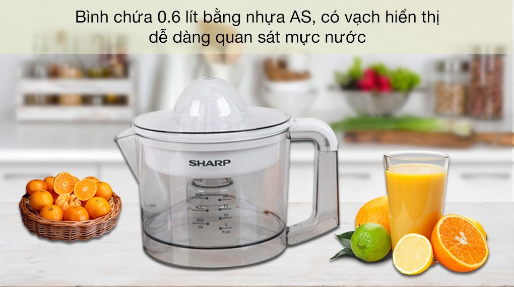 Máy vắt cam Sharp 25W EJ-J256-WH
