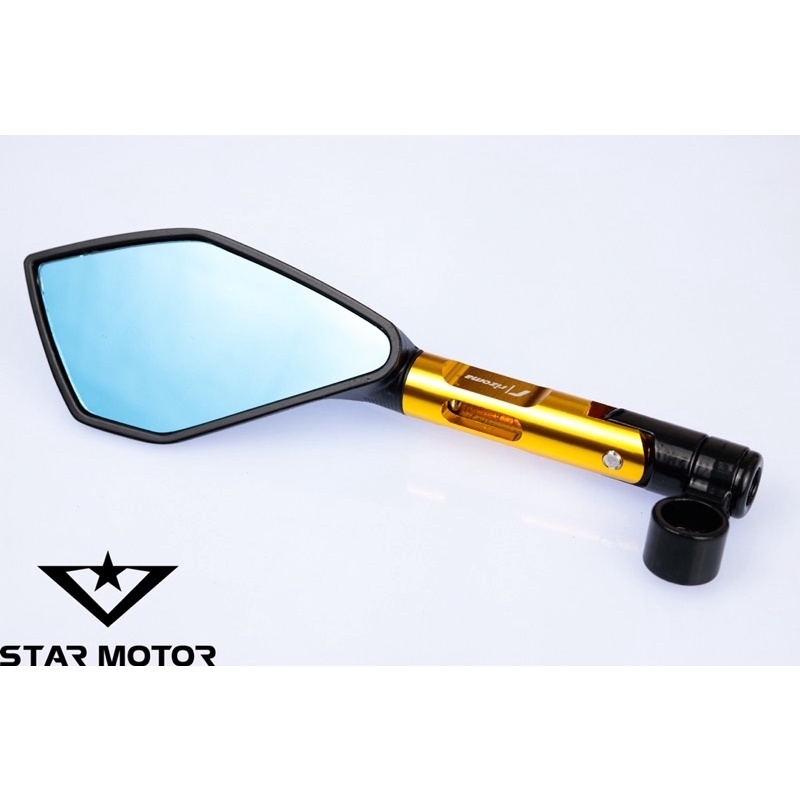Gương 5 cạnh Rizoma V1 (xoay gập 360 độ) - Gương chiếu hậu, Gương xe máy hàng chính hãng