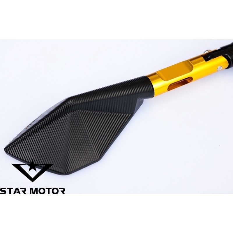 Gương 5 cạnh Rizoma V1 (xoay gập 360 độ) - Gương chiếu hậu, Gương xe máy hàng chính hãng