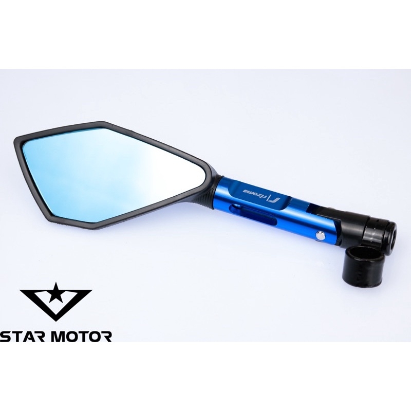 Gương 5 cạnh Rizoma V1 (xoay gập 360 độ) - Gương chiếu hậu, Gương xe máy hàng chính hãng
