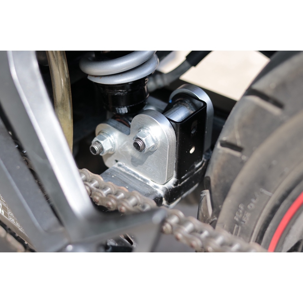 Bát pas pát hạ phuộc giảm sóc Exciter - nhôm thép dày 10 li