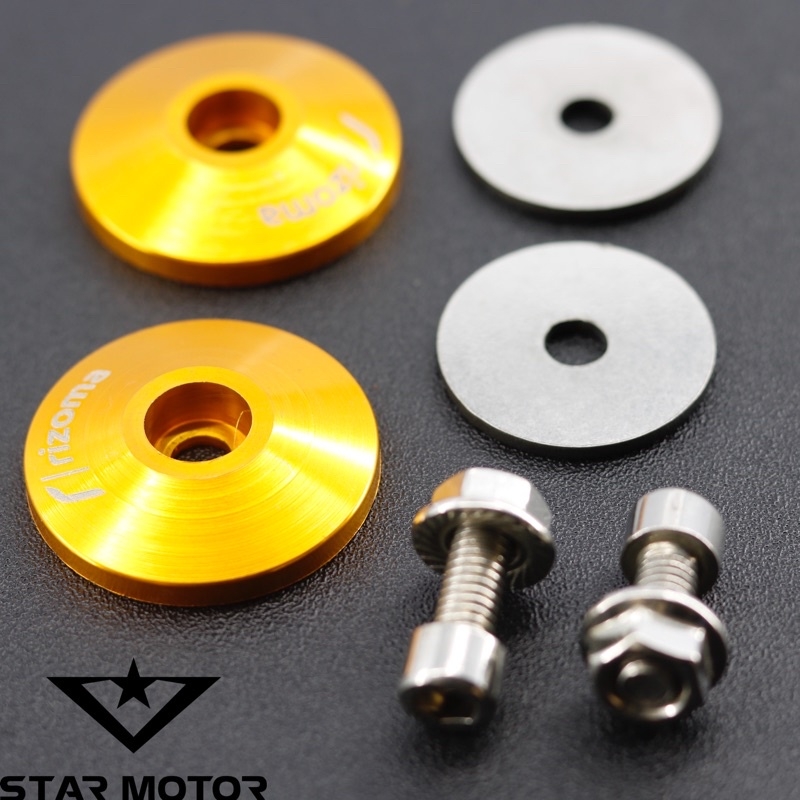 Núm, ốc bịt chân gương xe SH, SH Mode, Vision mẫu mới kèm ốc inox + long đền