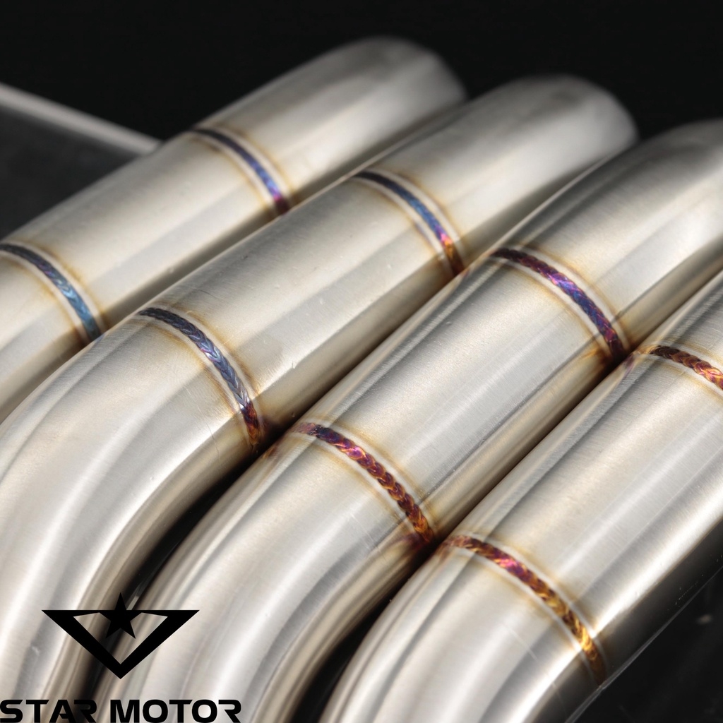 Combo Cổ pô Winner V1,V2,V3 kèm cổ bầu hơi Inox 304