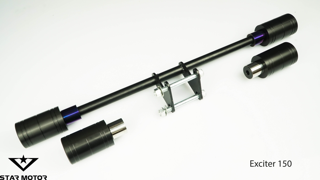 Chống đổ Exciter 150 | Chống đổ Ex150 khung sườn đai Titan