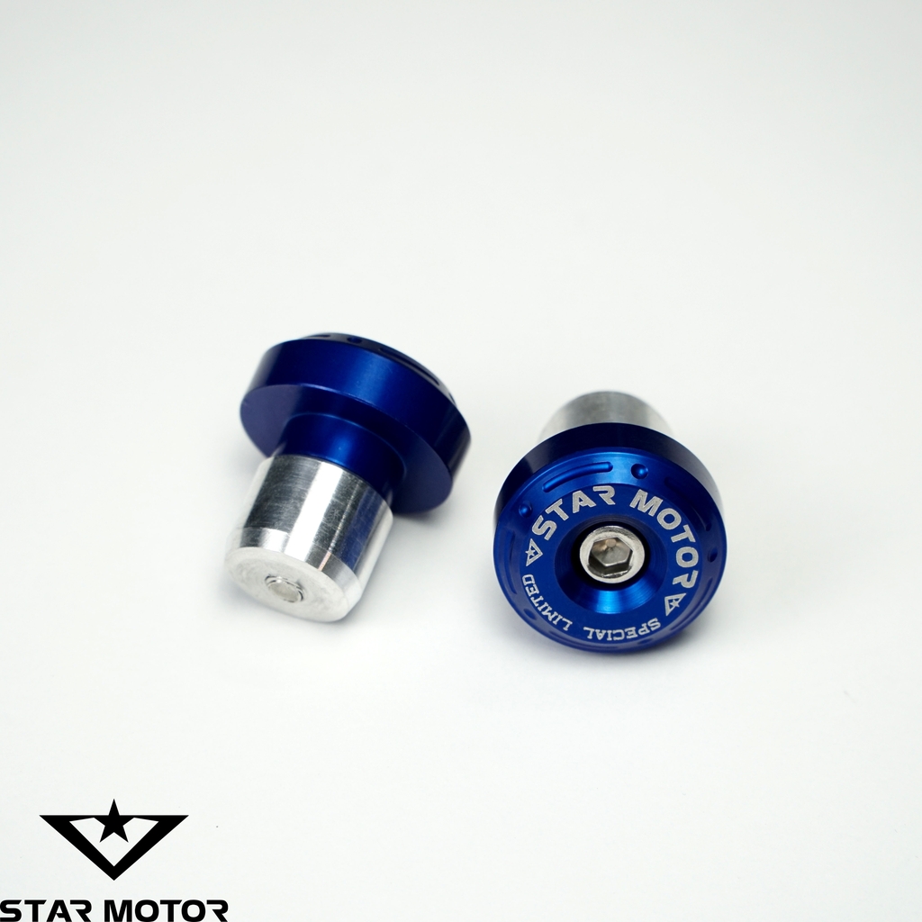 Gù tay lái nhôm Star Motor đi kèm căn nhôm + ốc inox