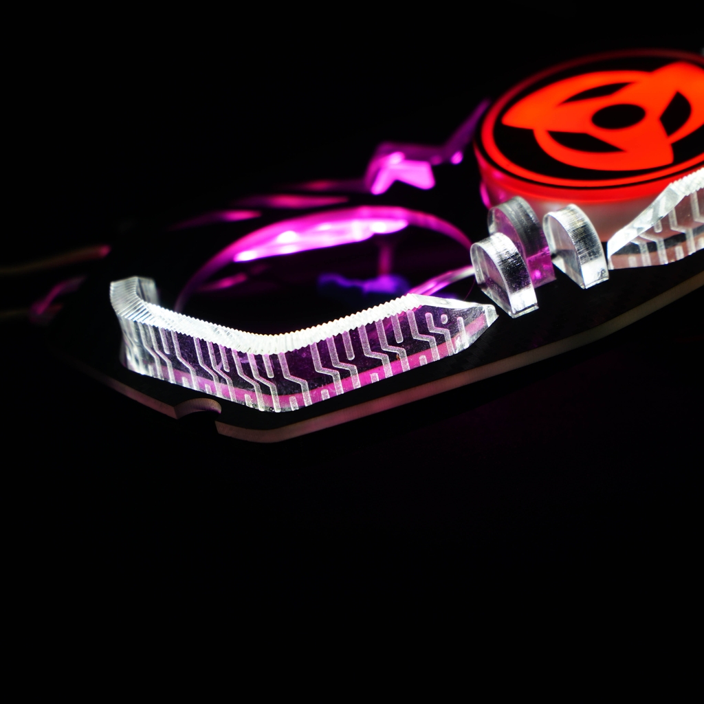 Mắt xoay Sharingan gắn bi cầu 2.0 dành cho dòng xe Wave 110 sử dụng đèn Zinphat