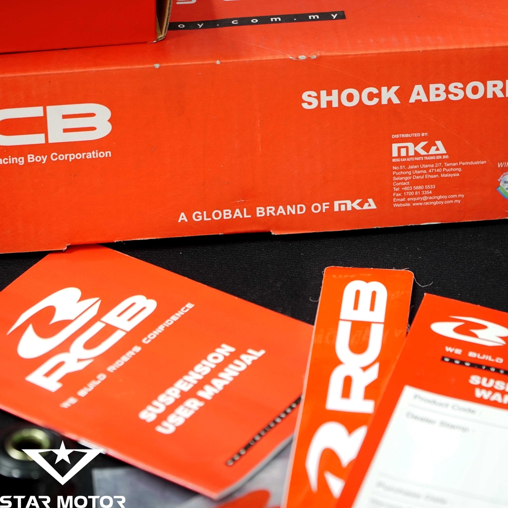 Giảm xóc, phuộc sau Racing Boy gắn xe Sirius size 275mm