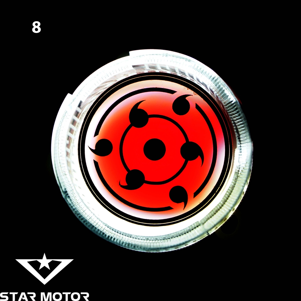 Mắt xoay Sharingan gắn bi cầu 2.0 dành cho dòng xe Wave 110 sử dụng đèn Zinphat
