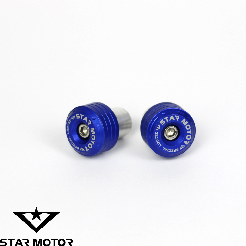 Gù tay lái nhôm Star Motor đi kèm căn nhôm + ốc inox