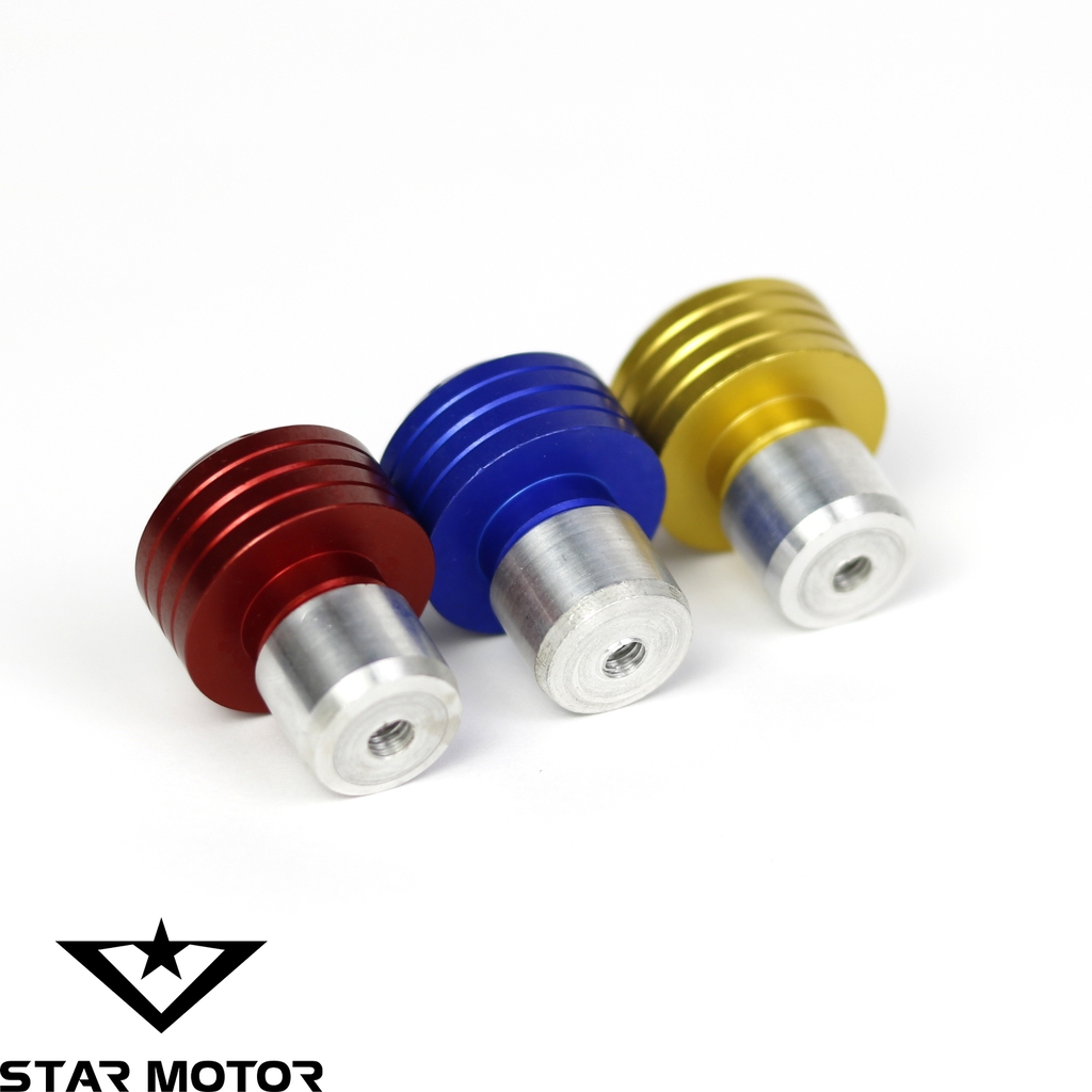 Gù tay lái nhôm Star Motor đi kèm căn nhôm + ốc inox