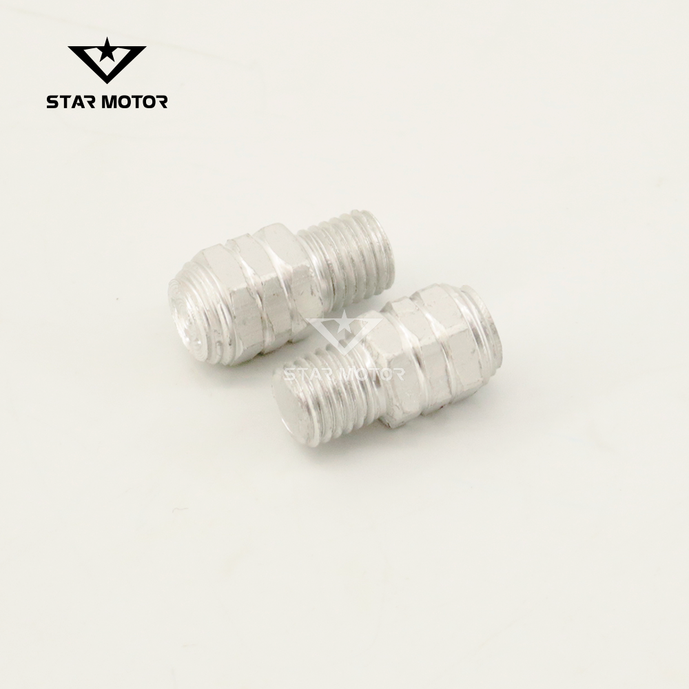 Ốc Chân Gương CNC Mặt Cười  Đủ Màu Hợp Kim Siêu Đẹp