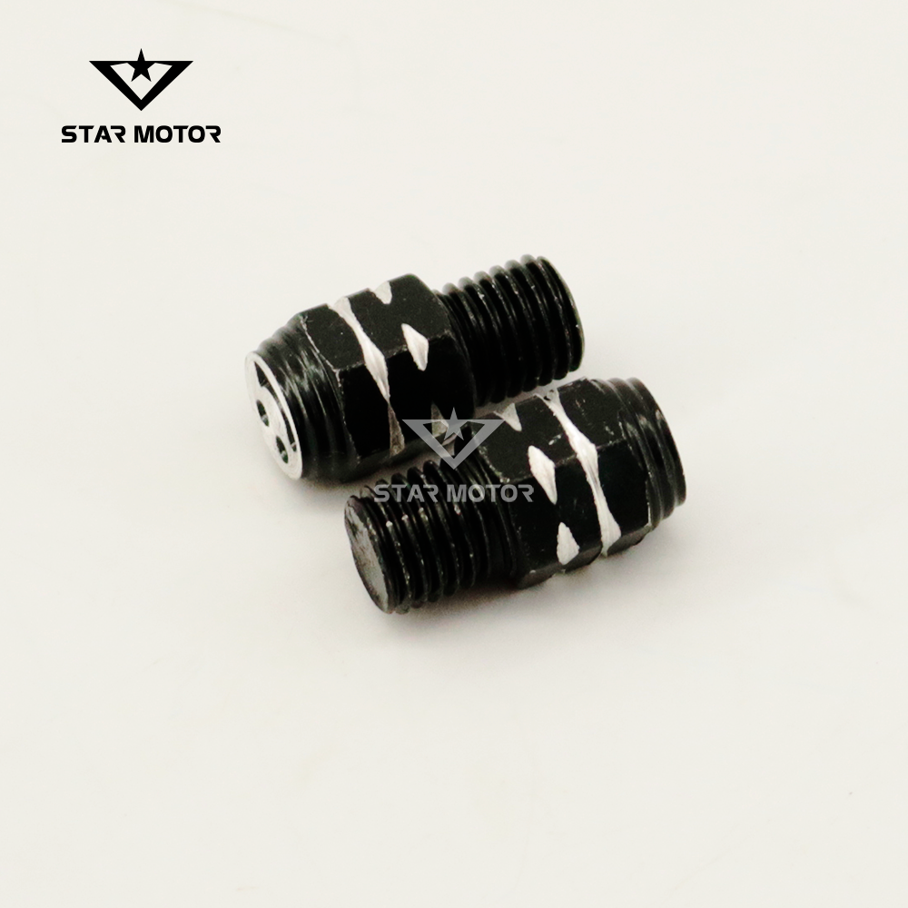 Ốc Chân Gương CNC Mặt Cười  Đủ Màu Hợp Kim Siêu Đẹp