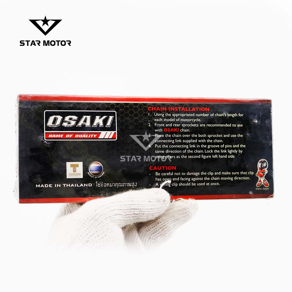 Xích tải Osaki chính hãng Thái Lan gắn thông dụng các dòng xe