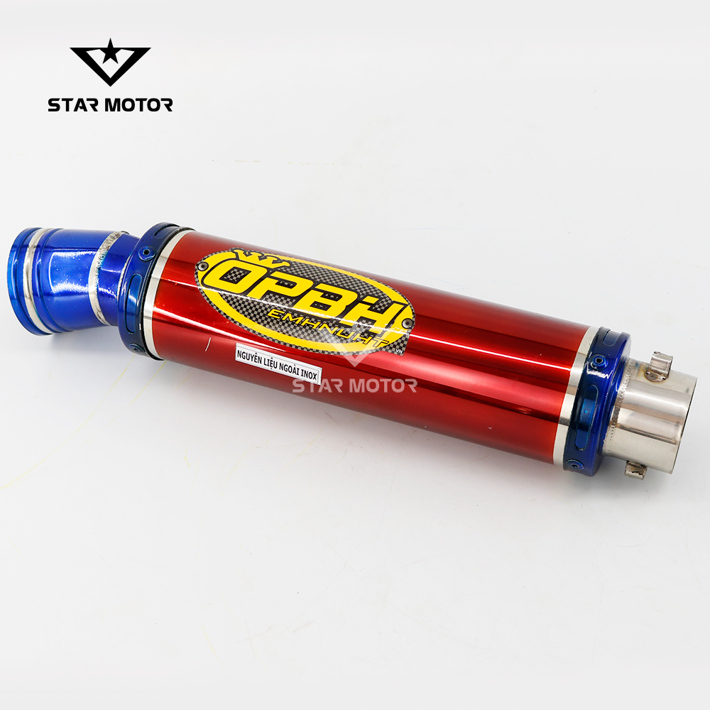 Pô độ OPBH Inox giá rẻ kèm full phụ kiện gắn mọi dòng xe