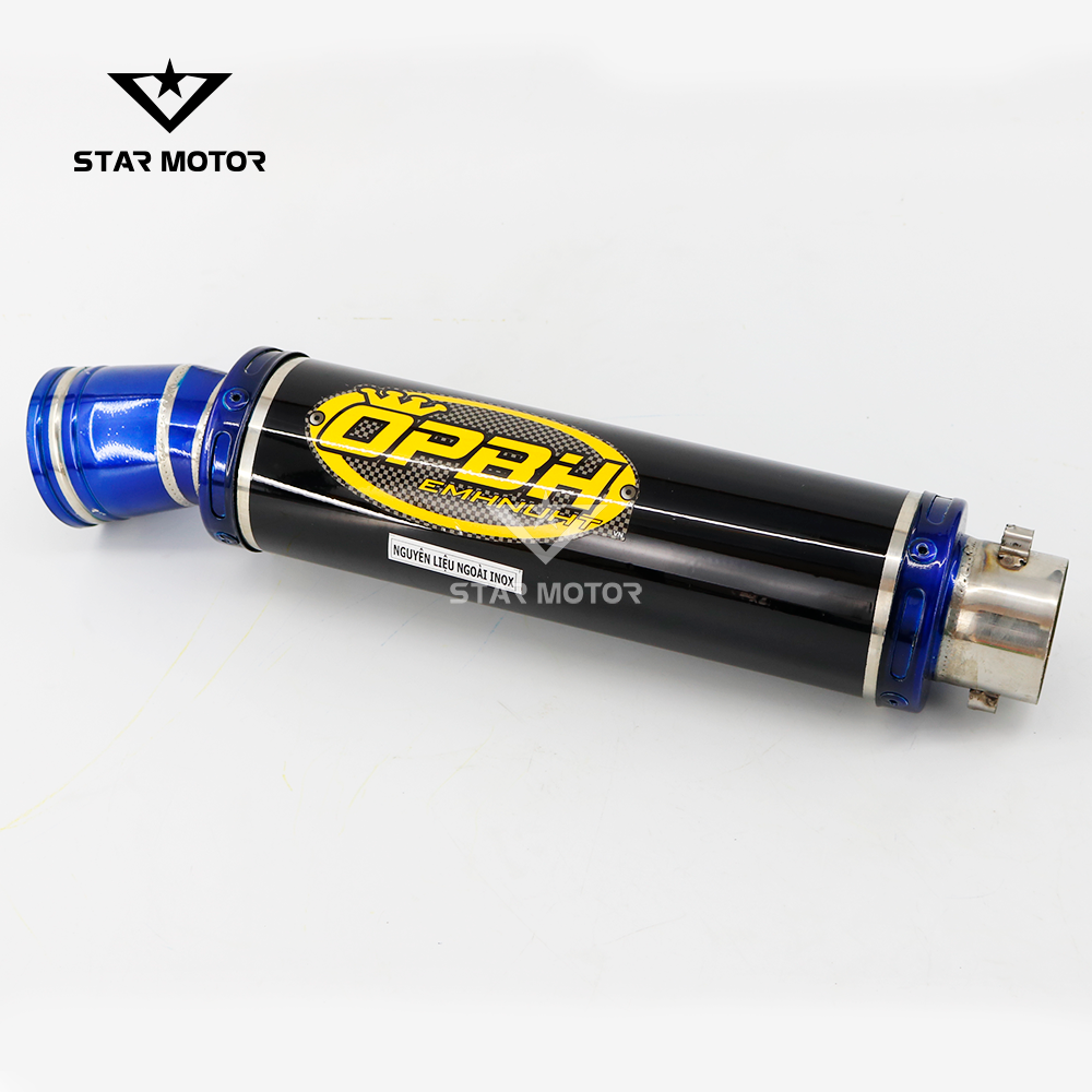 Pô độ OPBH Inox giá rẻ kèm full phụ kiện gắn mọi dòng xe