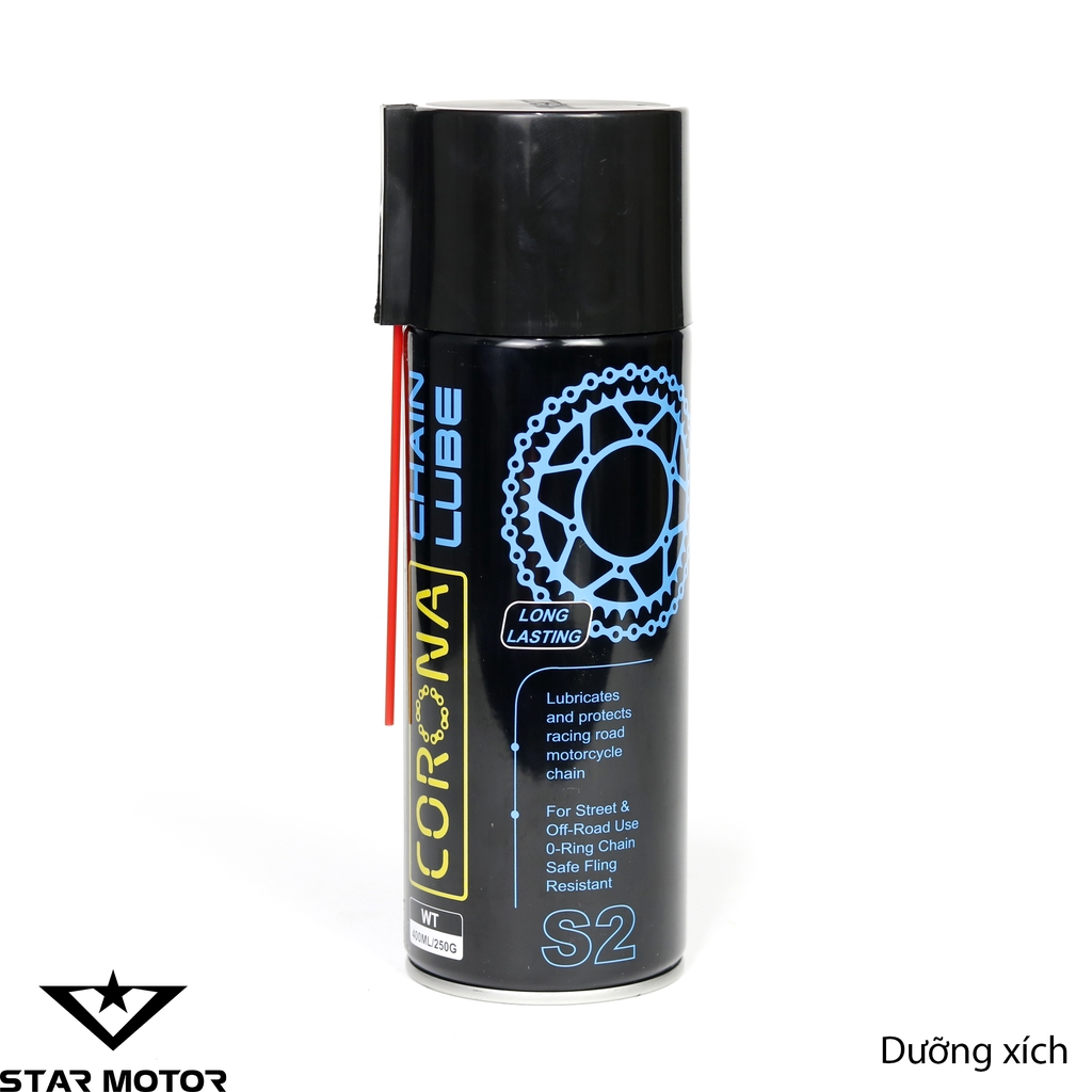 Dưỡng + rửa xích CORONA hàng chính hãng X1R