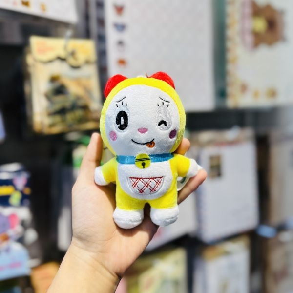 Móc Khóa Thú Bông Dorami - Hàng chính hãng