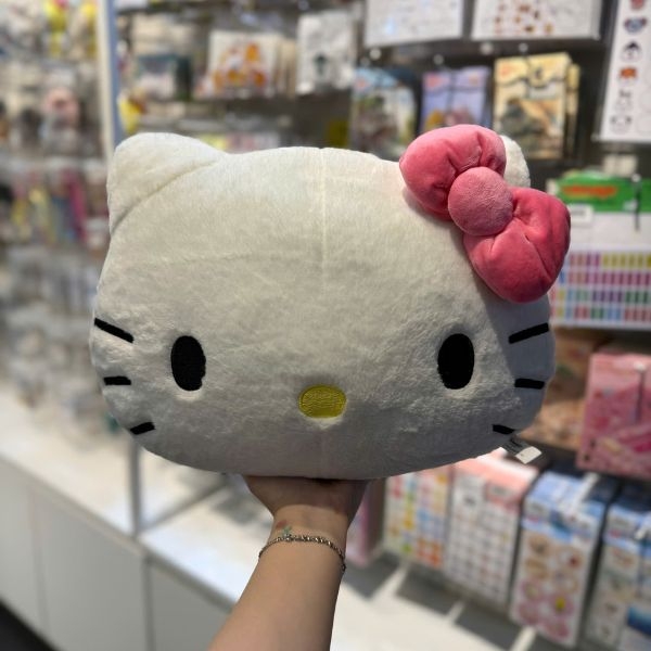 Gối mặt Hello Kitty