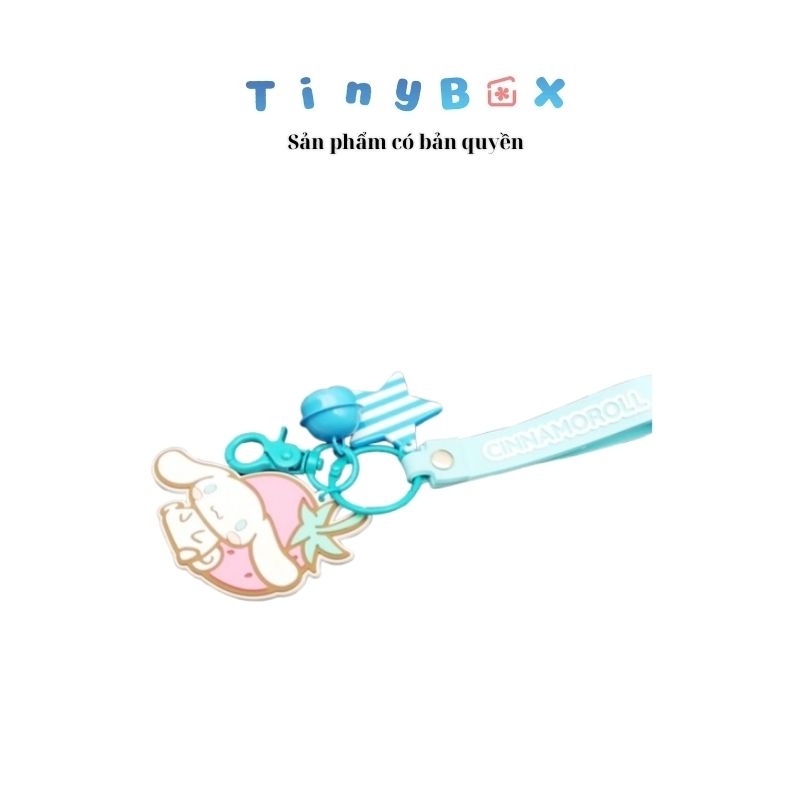 Móc khóa cao su Cinamoroll