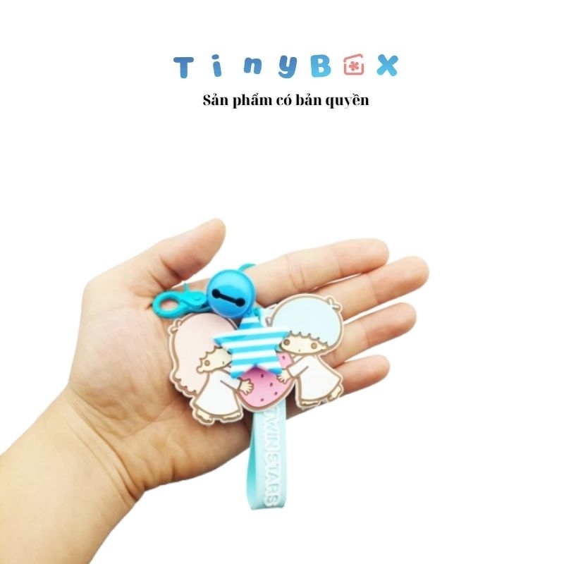 Móc khóa cao su Little Twin Star