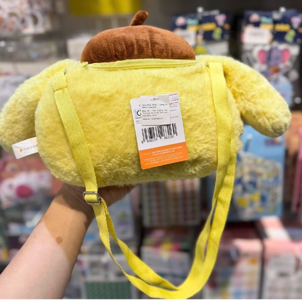 Túi bông mặt Pompompurin