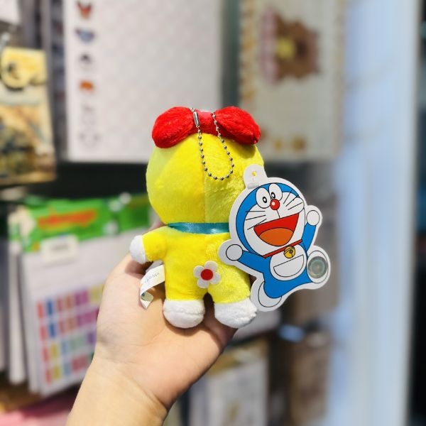 Móc Khóa Thú Bông Dorami - Hàng chính hãng