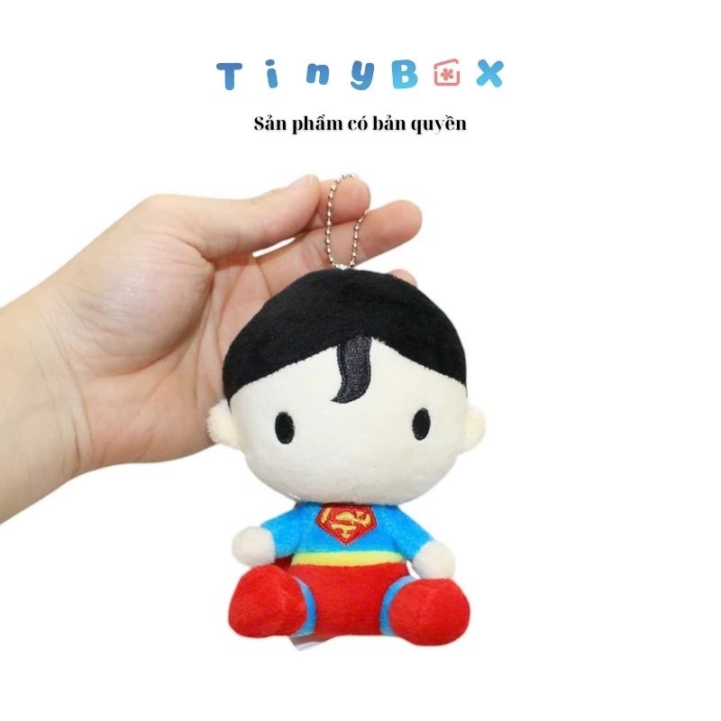 Móc khóa nhồi bông Superman