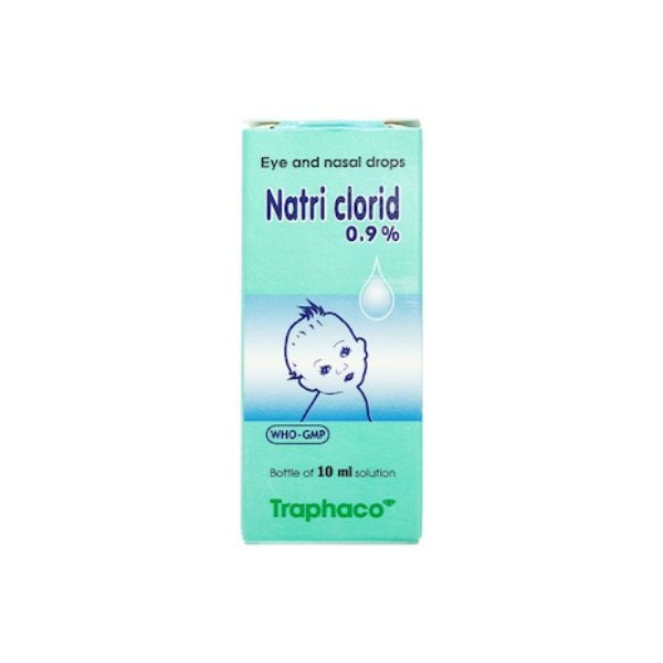 Natri clorid 0.9% em bé - Dung dịch vệ sinh lỗ xỏ khuyên