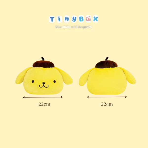 Gối mặt Pompompurin