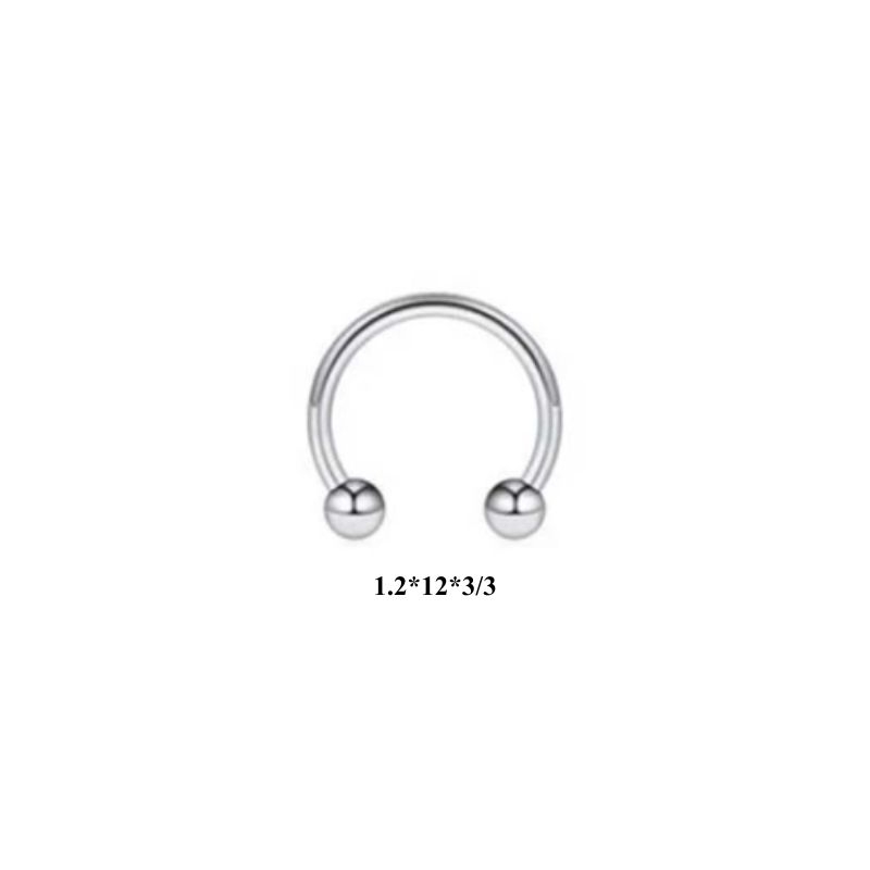 Khuyên chữ U titanium có 3 size - U-SHAPED EARRINGS