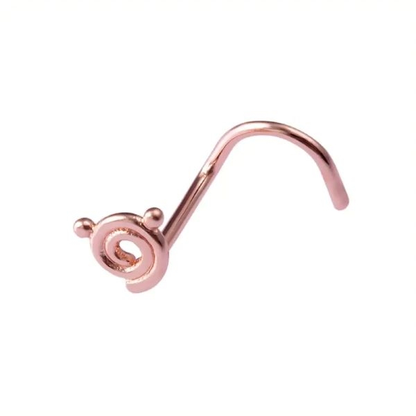 Khuyên mũi đẹp - khuyên tai Tragus hình con gấu