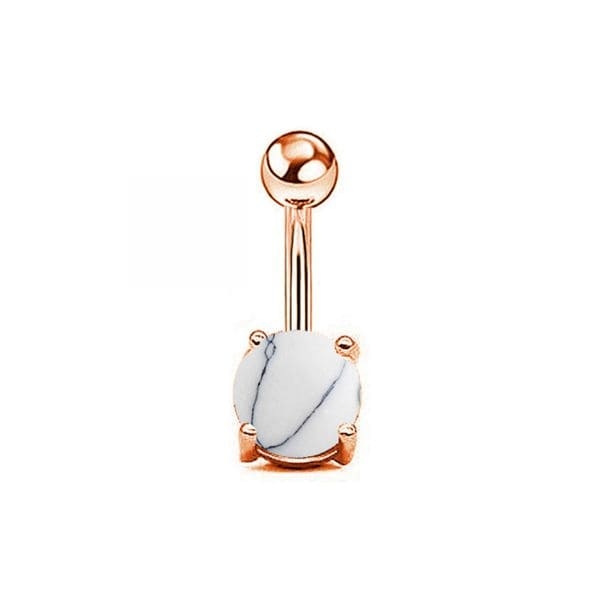 Khuyên rốn đính đá RUBY BLINK - 20 màu