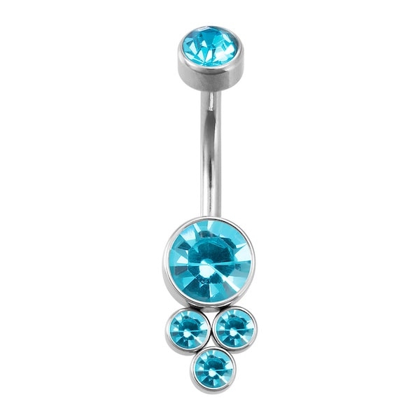Khuyên rốn Ruby thời trang - 6 màu