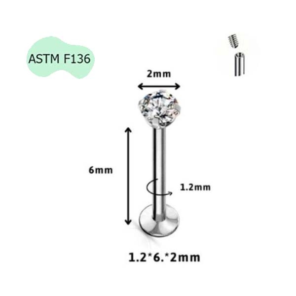 KHUYÊN TAI TITANIUM REN TRONG