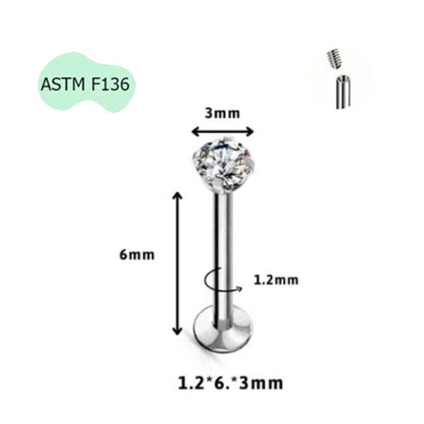 KHUYÊN TAI TITANIUM REN TRONG