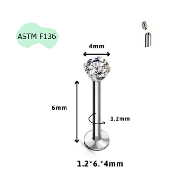 KHUYÊN TAI TITANIUM REN TRONG