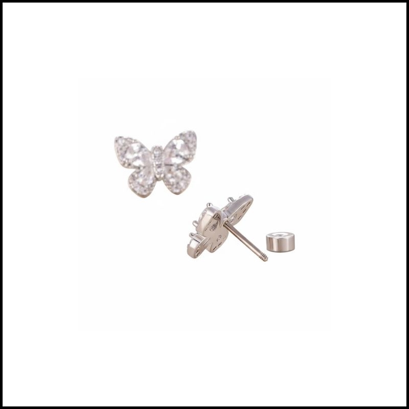 Khuyên tai Butterfly - Hợp kim