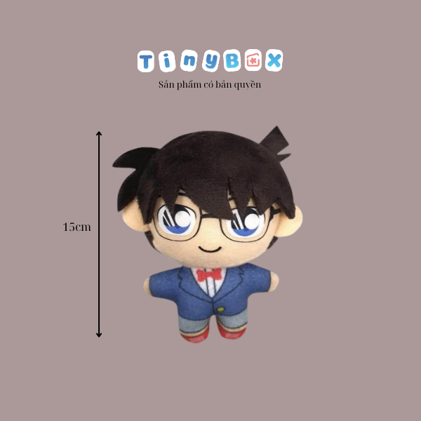 Móc khóa thú bông Conan