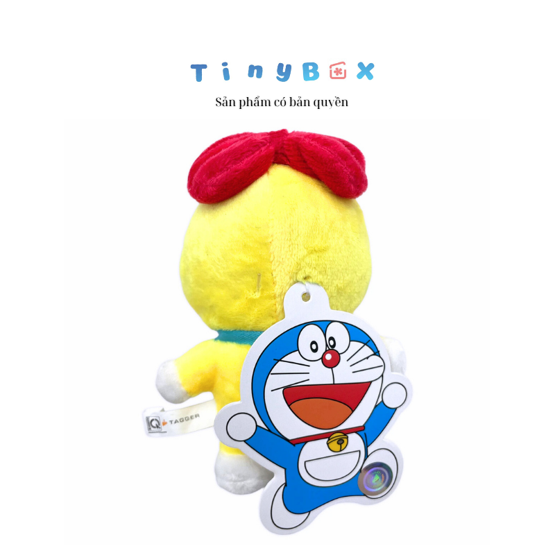 Móc Khóa Thú Bông Dorami - Hàng chính hãng