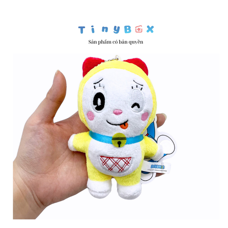 Móc Khóa Thú Bông Dorami - Hàng chính hãng