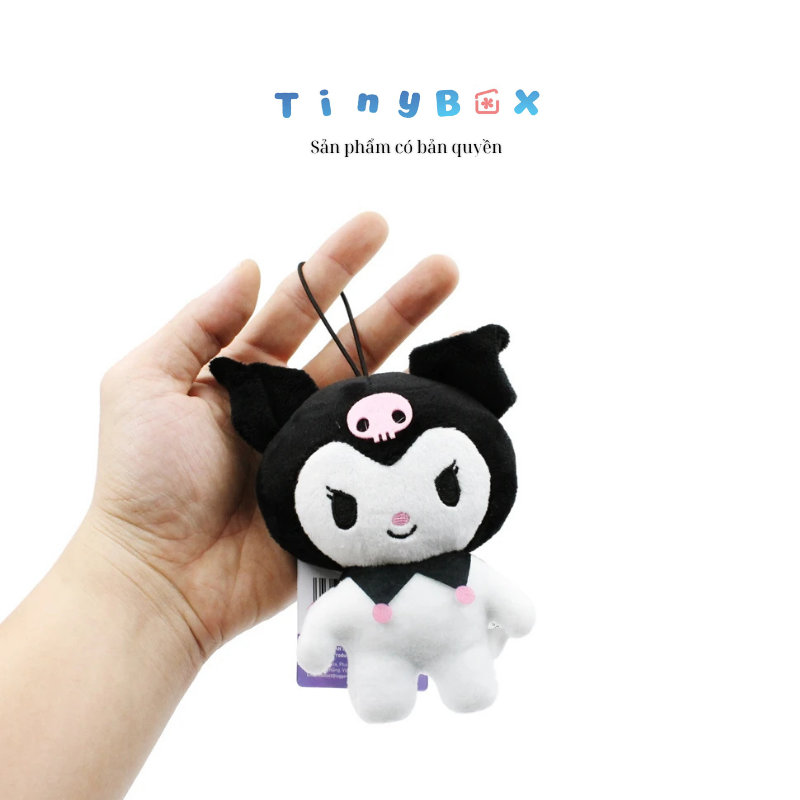 Móc khóa thú bông Kuromi