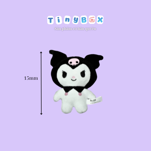 Móc khóa thú bông Kuromi